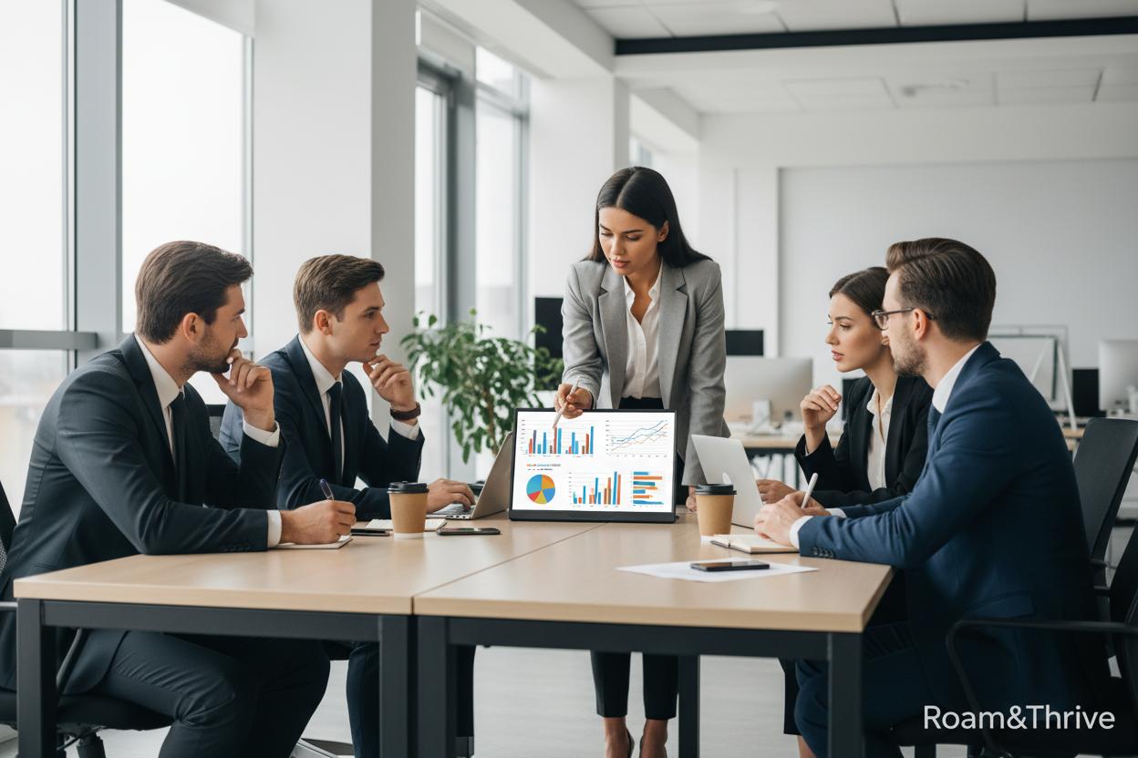 ビジネスミーティング使用シーン