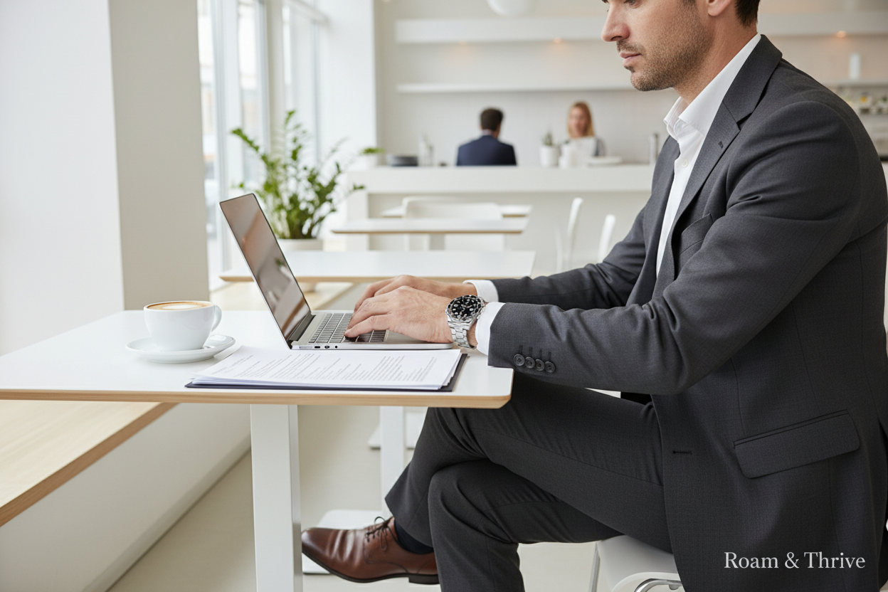 AW12 Cafe Work Scene