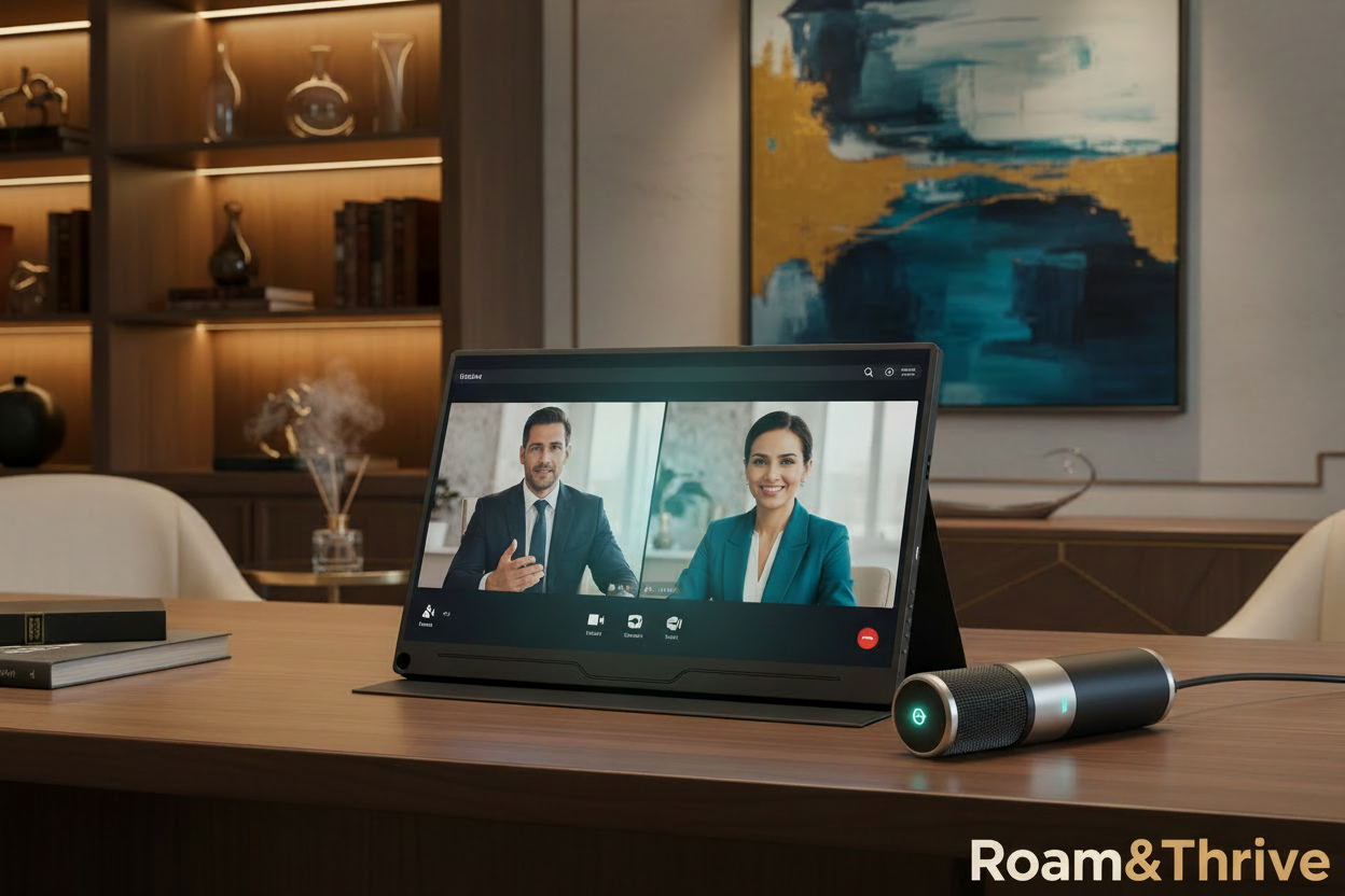 Professional Video Call with Roam&Thrive