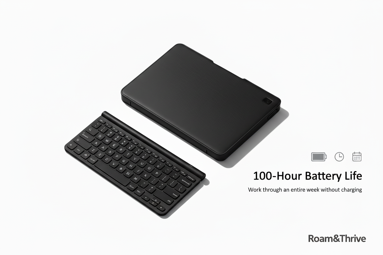 100時間バッテリー寿命 - 商品説明画像