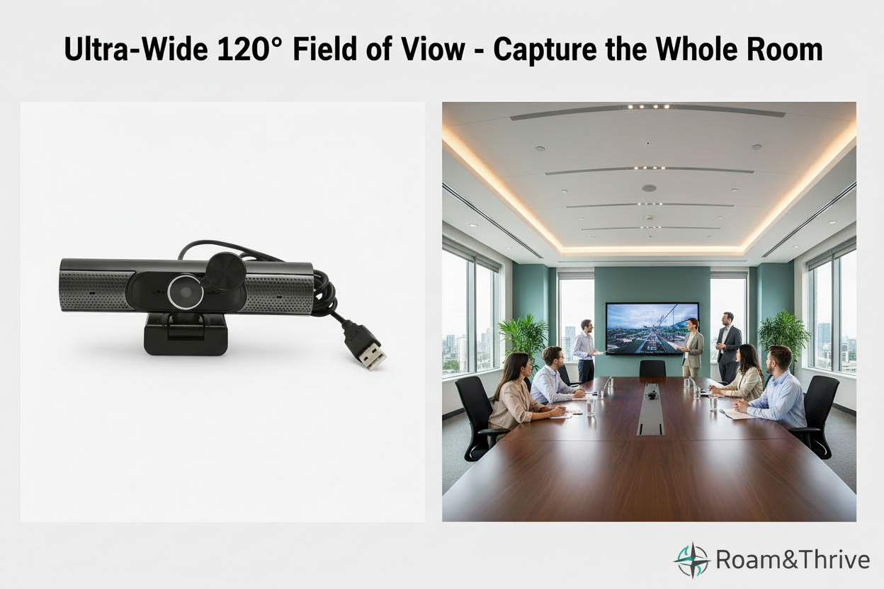 広角120°視野角説明画像