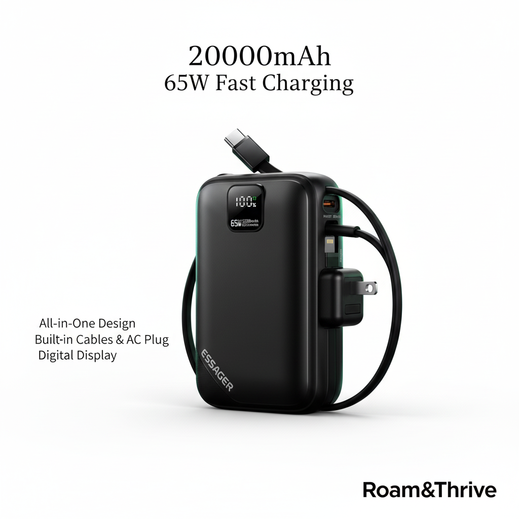 20000mAh 65W Power Bank