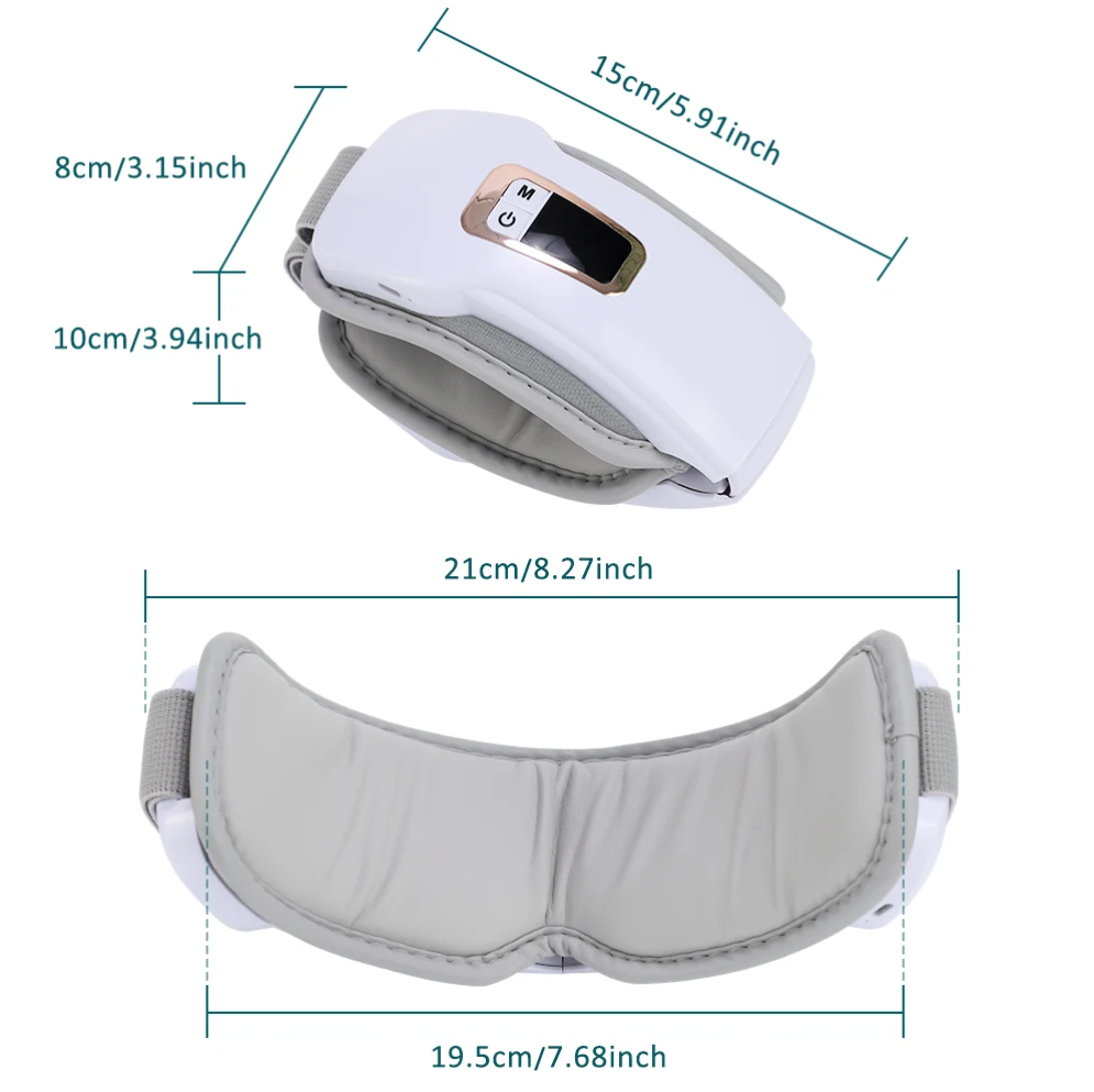 Bluetooth Eye Massager with Heat Therapy