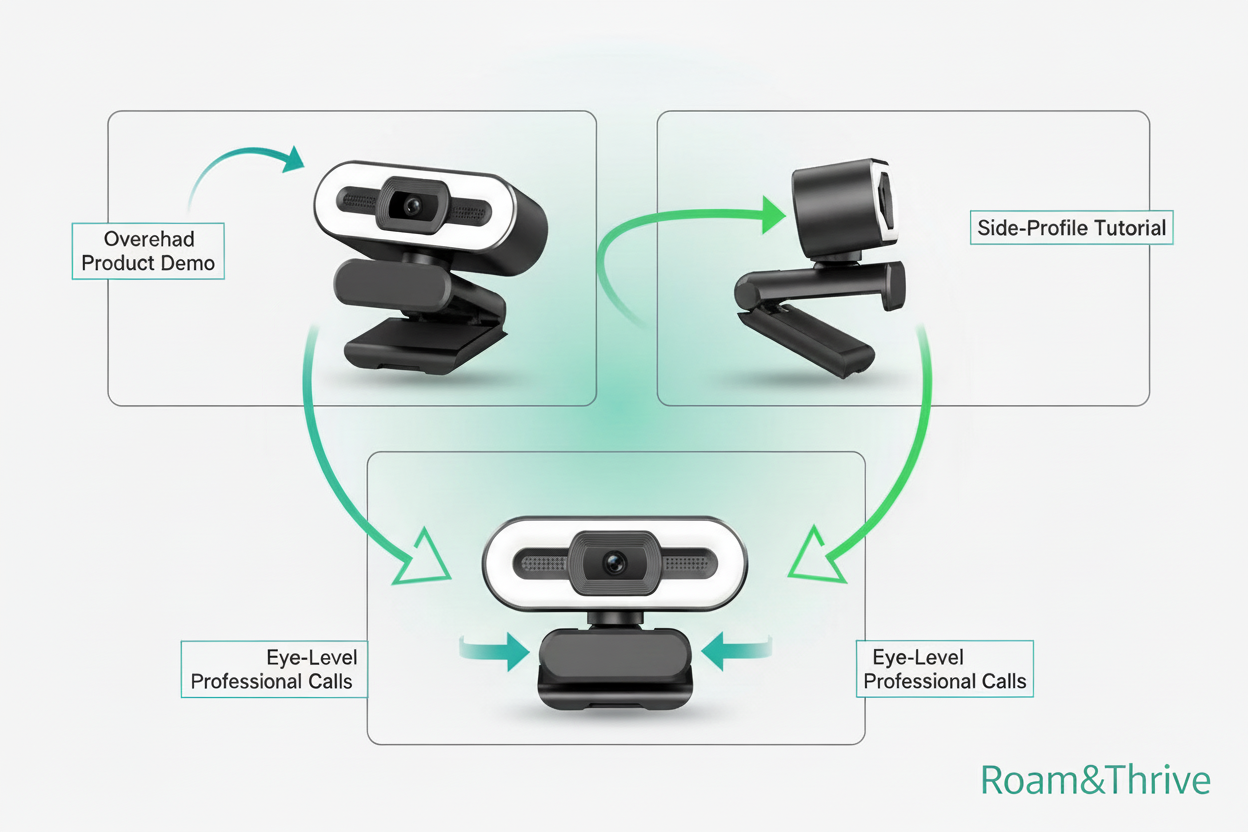 360° flexible positioning with Roam&Thrive branding