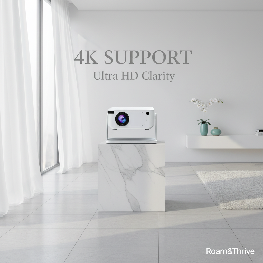 4K Support White Luxury