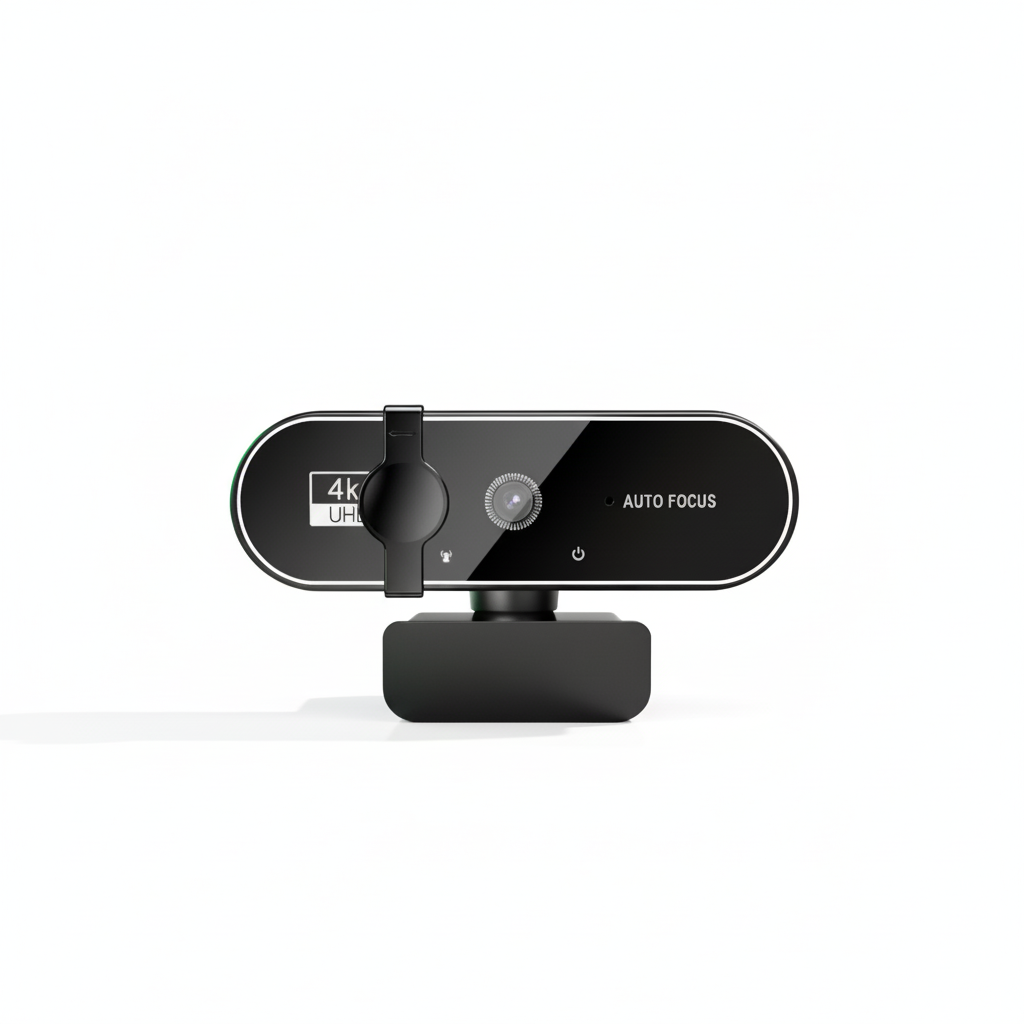 4K UHDウェブカメラ - 白背景商品画像
