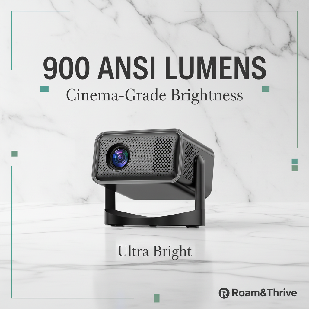 900 ANSI Lumens - Marble Luxury