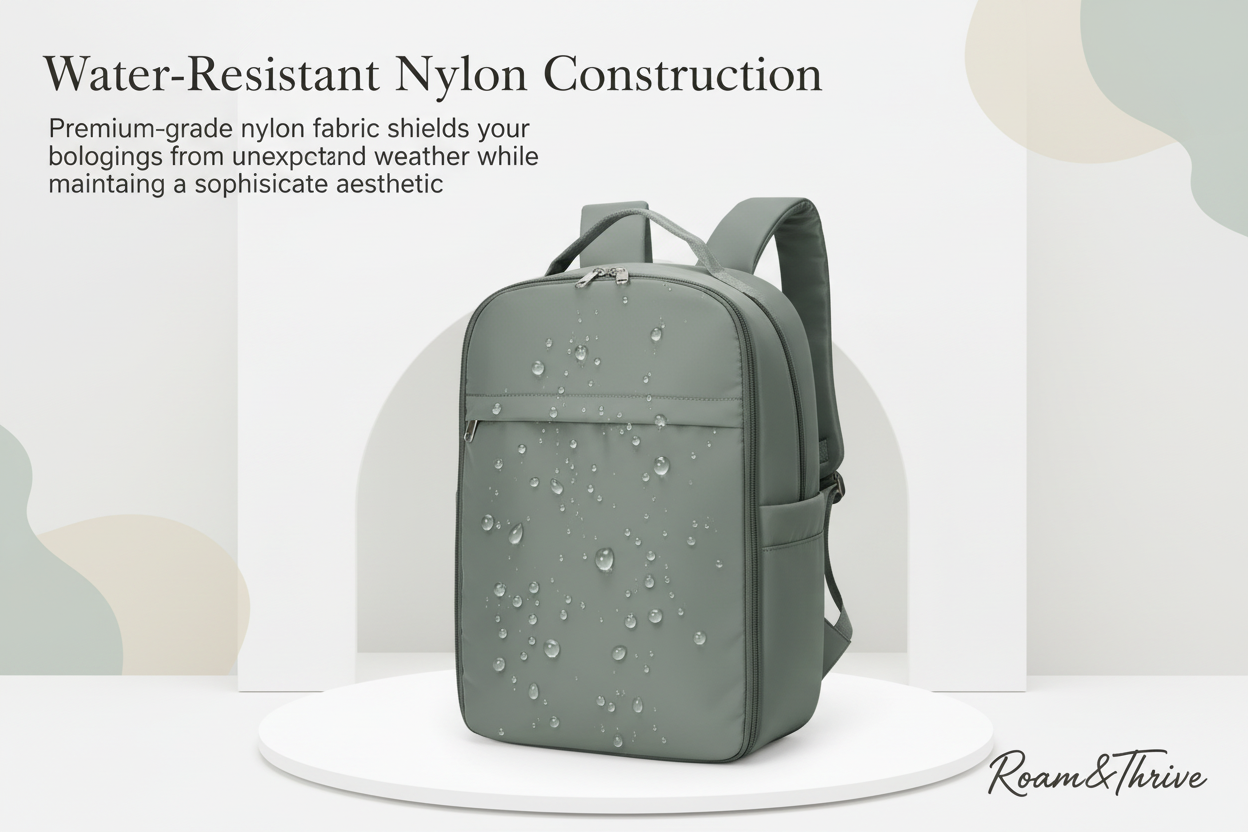 防水ナイロン素材の説明画像