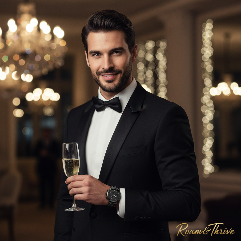 高級パーティーシーン - フルポートレート