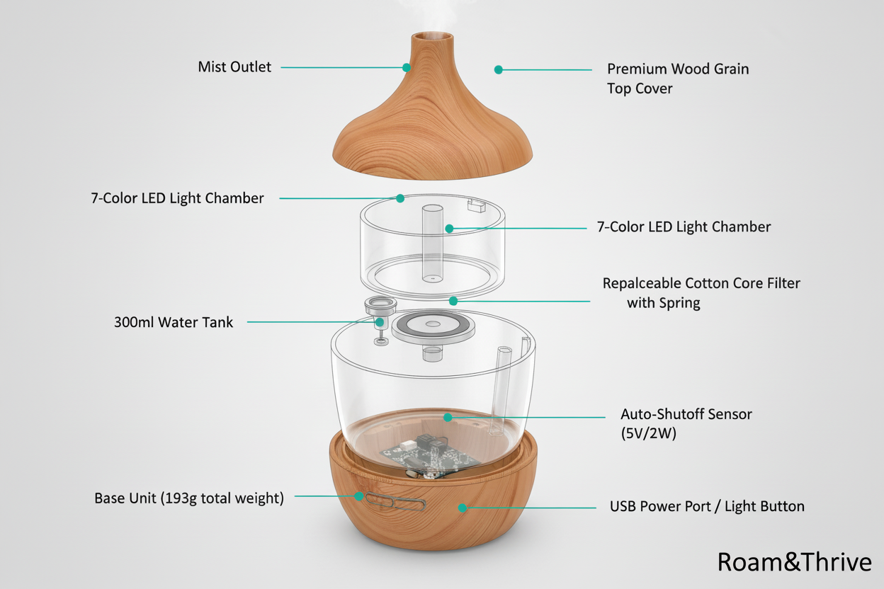 ディフューザー分解図