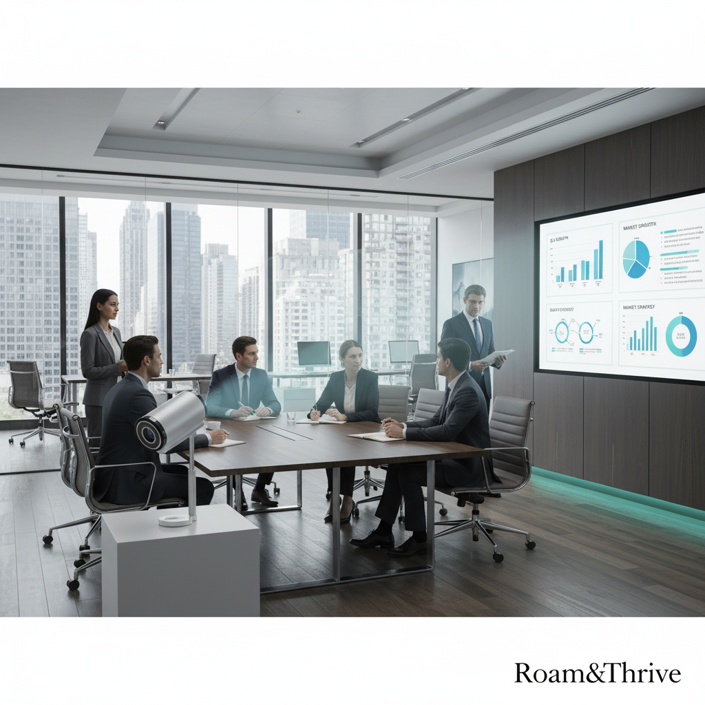 ビジネスプレゼンテーション使用シーン