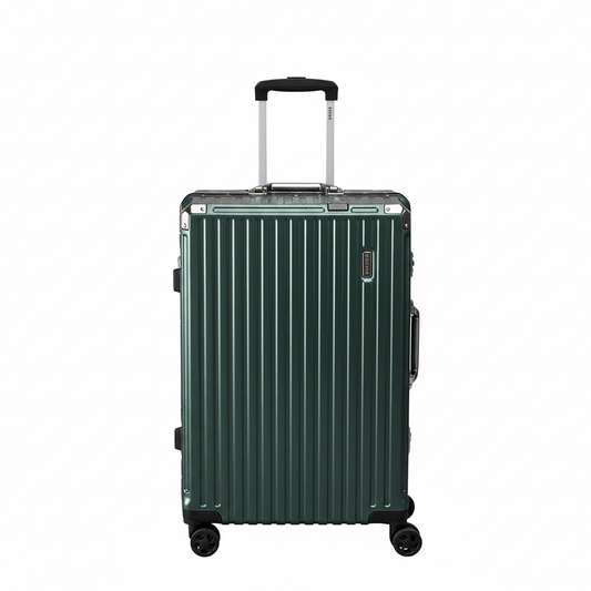 ダークグリーンスーツケース - 正方形