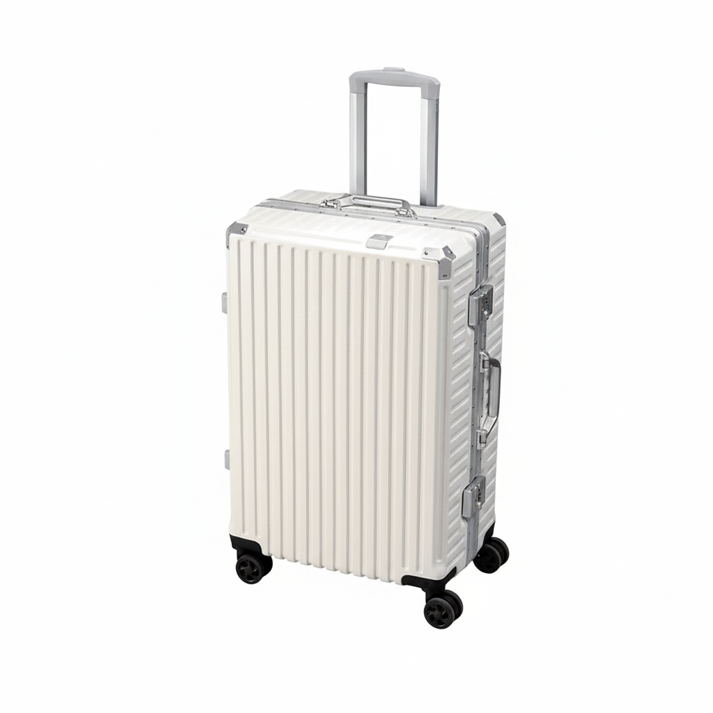 ホワイトスーツケース - 背景透過