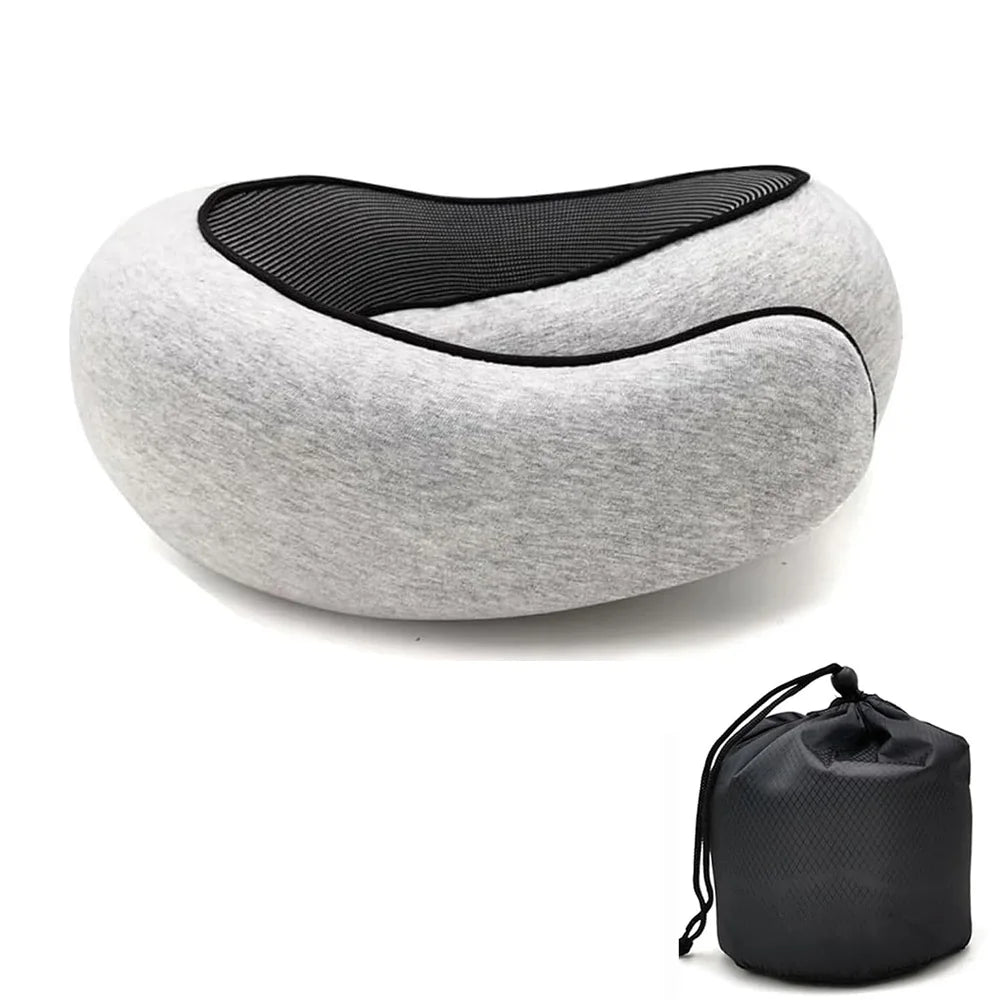 Memory Foam Travel Neck Pillow