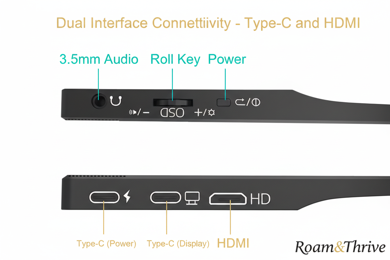Connectivity Ports White Background