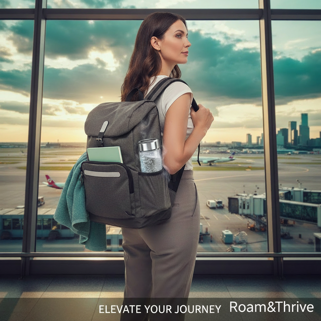 Elevate Your Journey - Airport Travel Scene