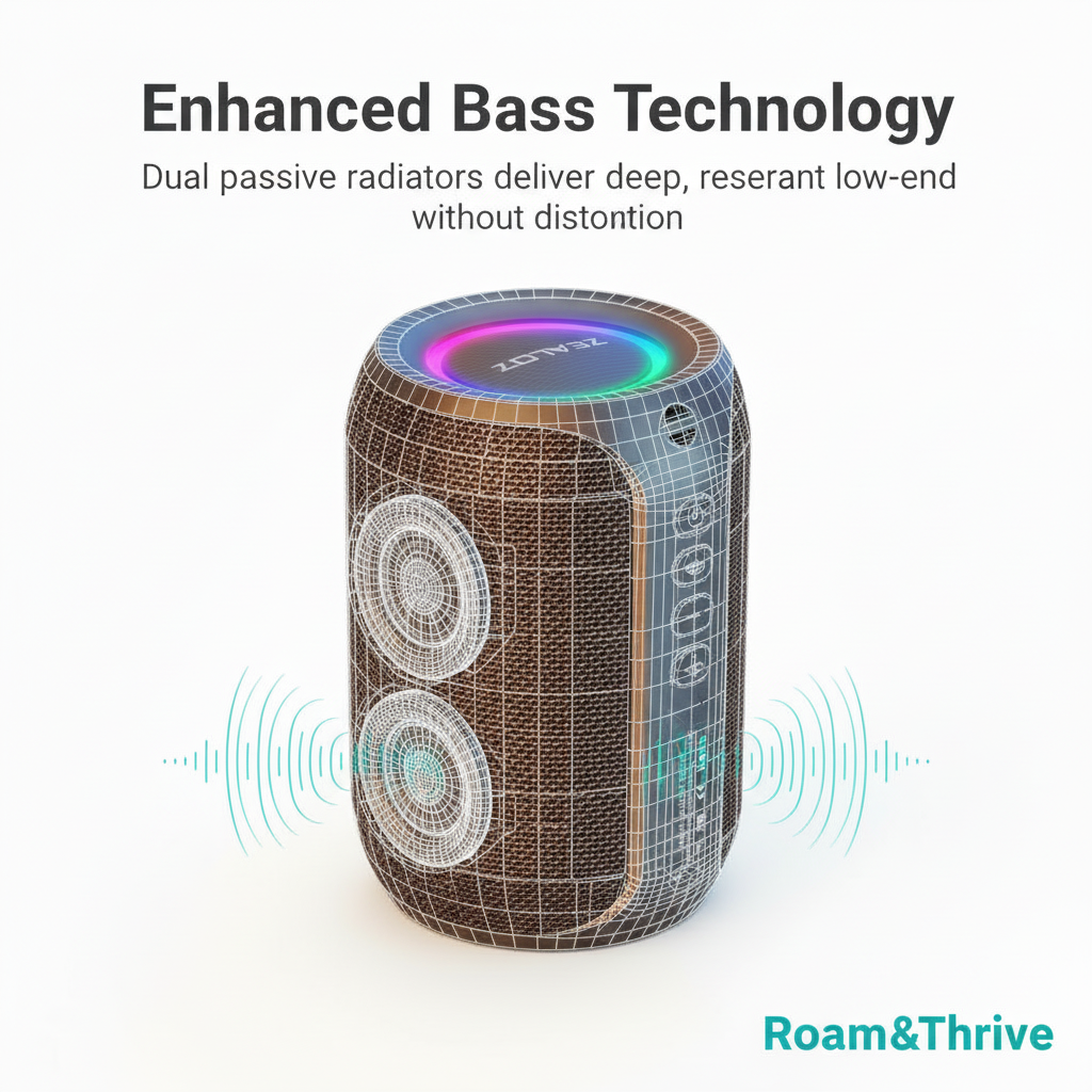 Enhanced Bass Technology - Roam&Thrive