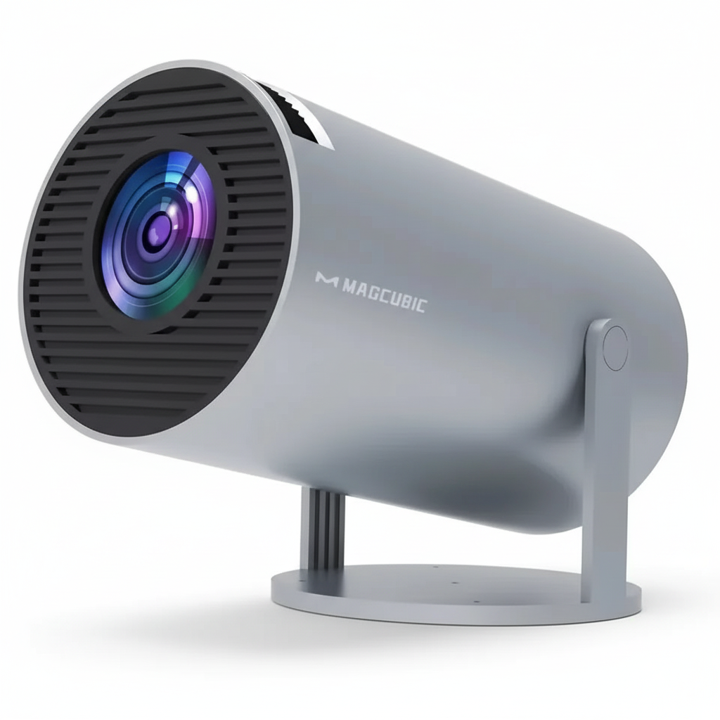 Grey Magcubic projector