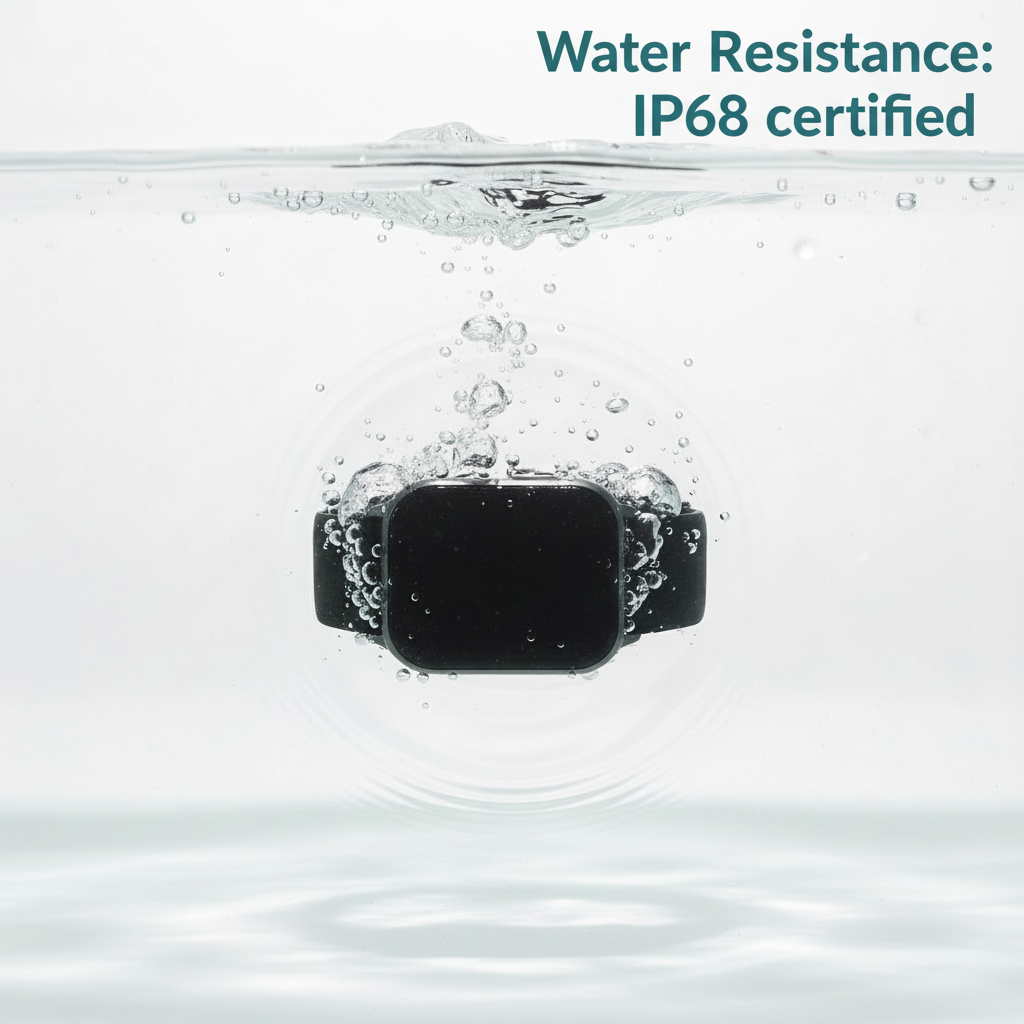 IP68防水認証スマートウォッチ