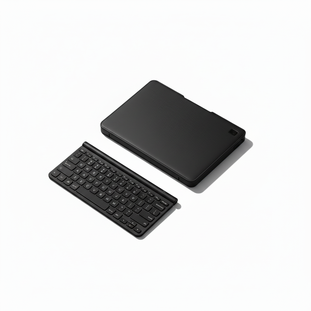 iPad ケースとキーボード（アップ）