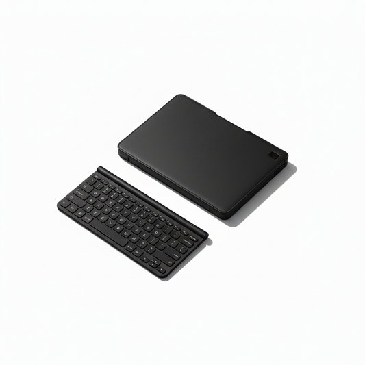 iPad ケースとキーボード（アップ）