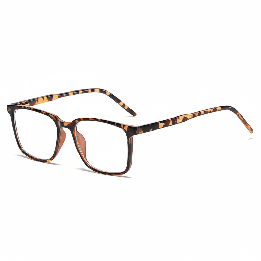 Leopard Eyeglasses Clean