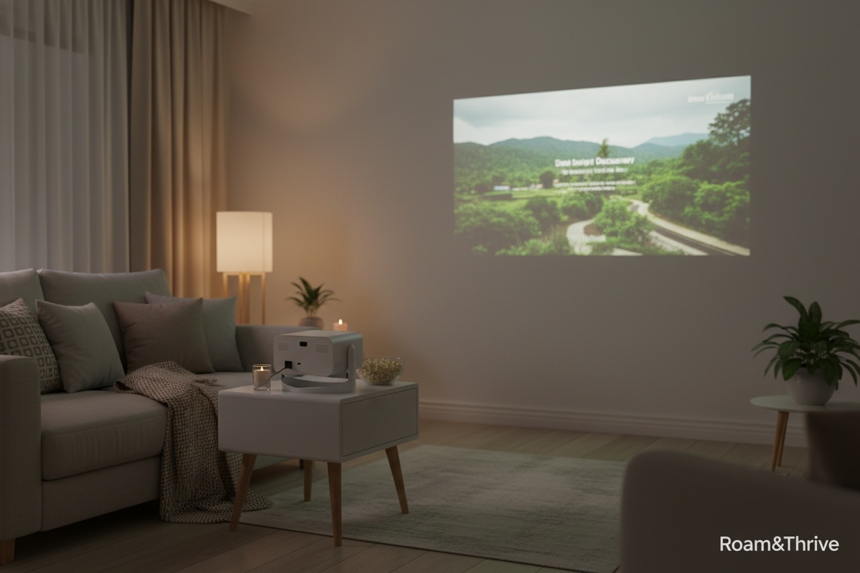 Living Room Movie Night