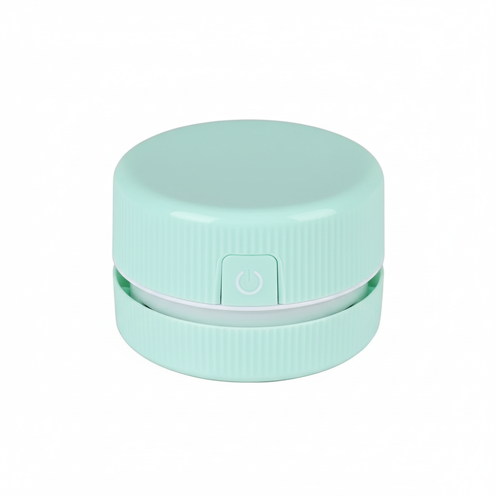 Mint Green Mini Desktop Vacuum
