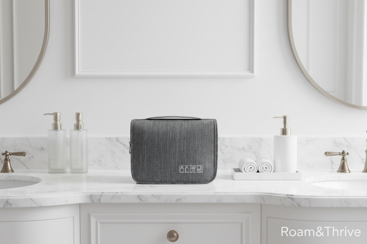 Premium bathroom lifestyle scene