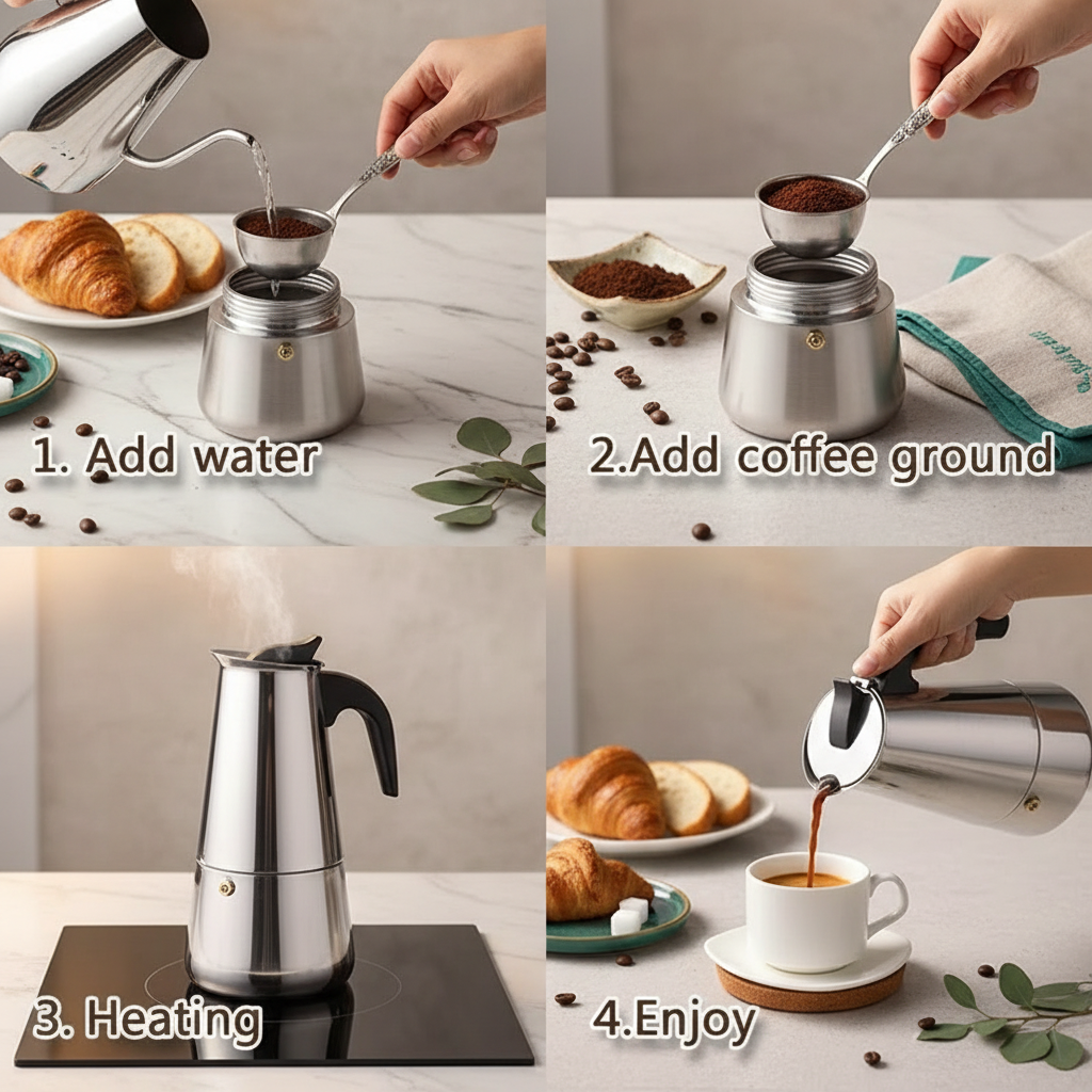 Premium Coffee Maker Instructions