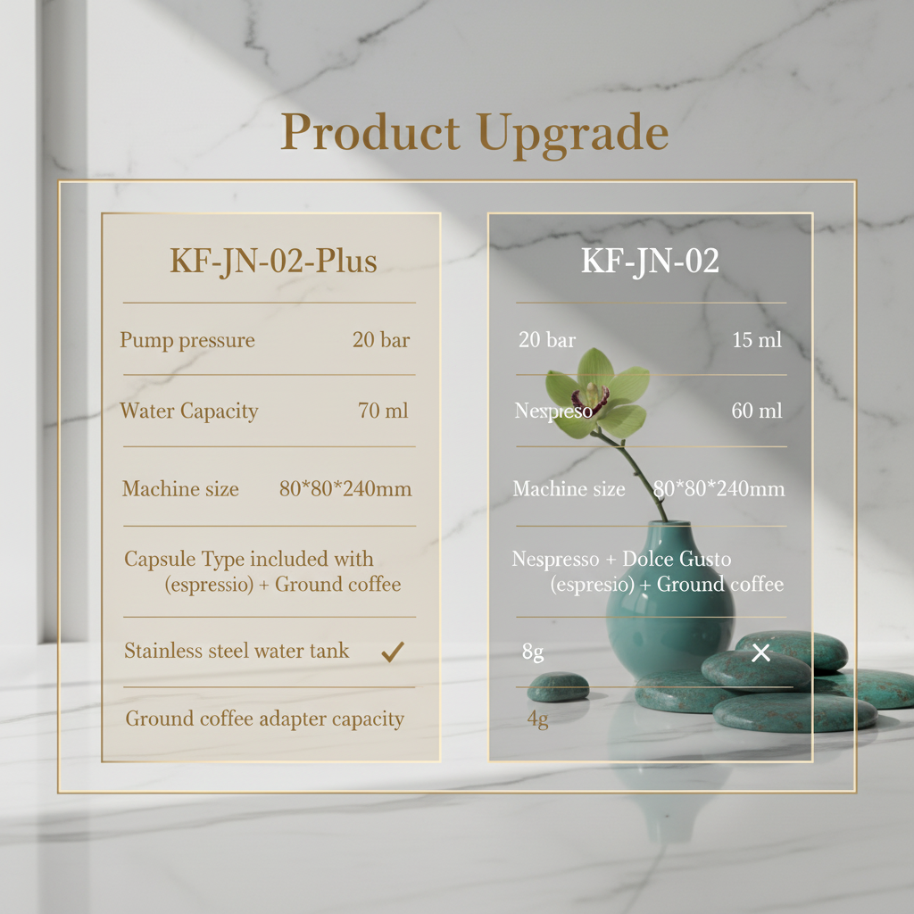 Premium Product Upgrade Comparison