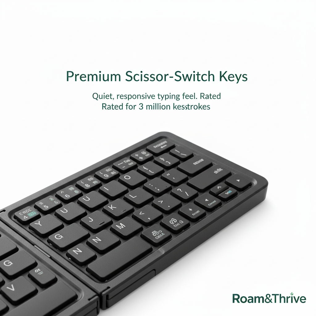Premium scissor-switch keys marketing image