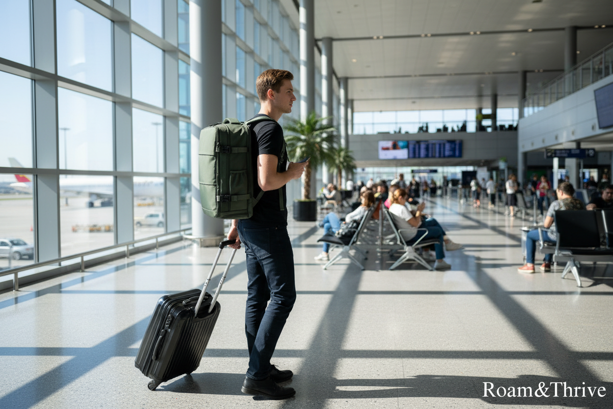 Roam&Thrive 空港ビジネスカジュアル