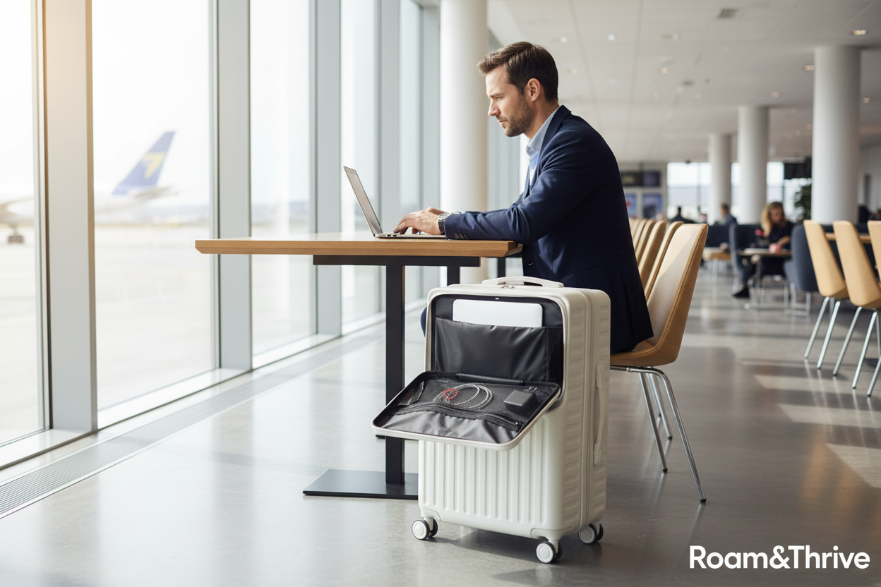 Roam&Thrive 空港作業シーン