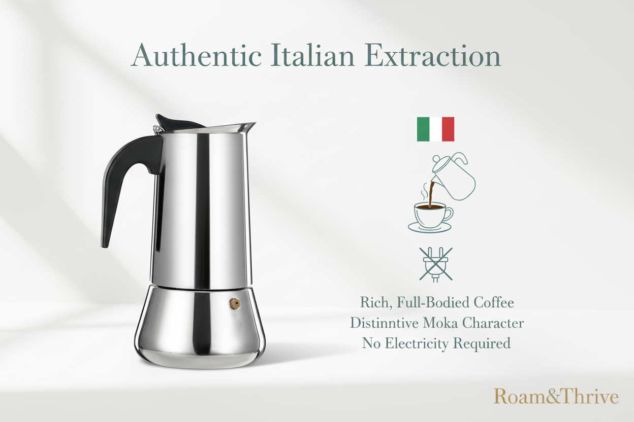 本格イタリアン抽出 - Roam&Thrive