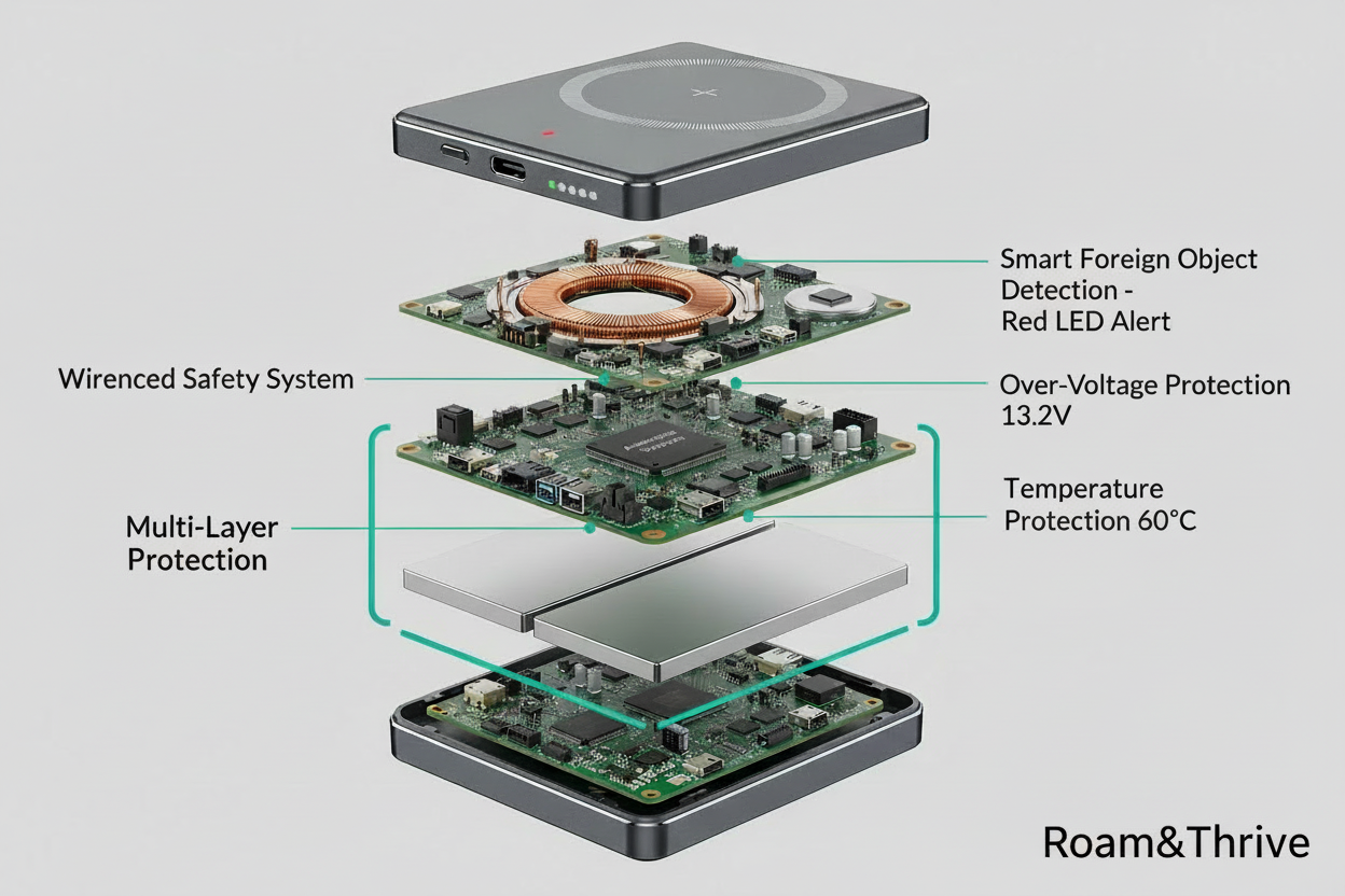 スマート保護システム分解図 - Roam&Thrive