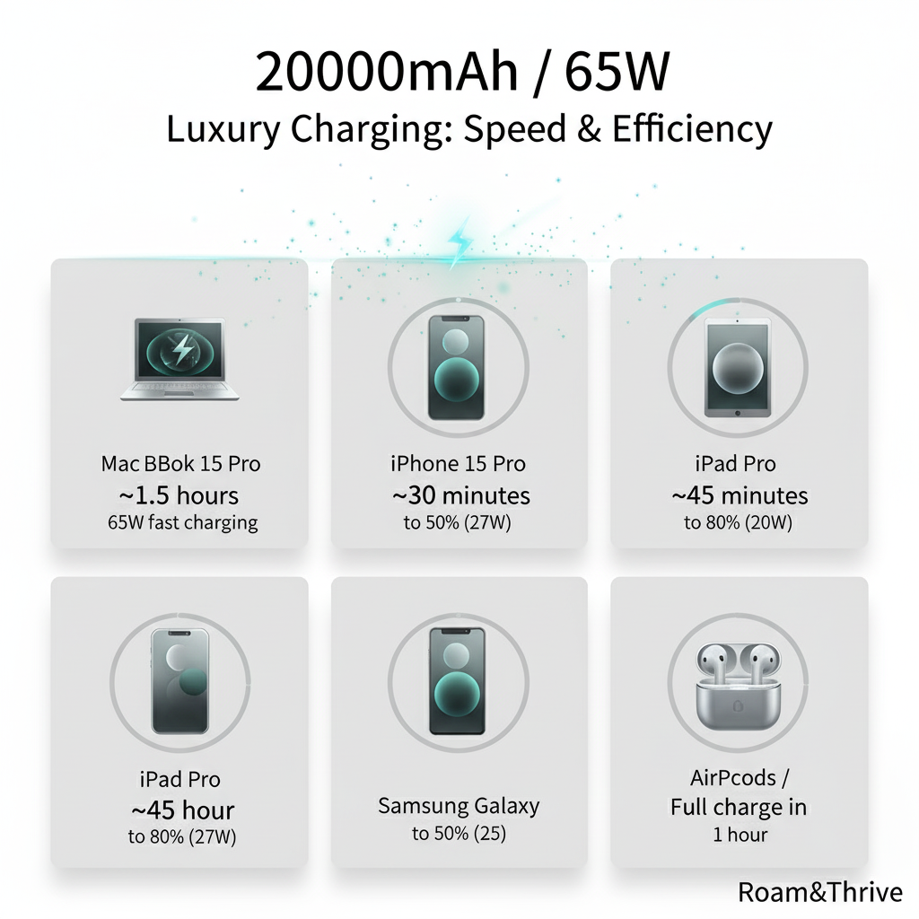 充電時間比較 純白背景 - Roam&Thrive