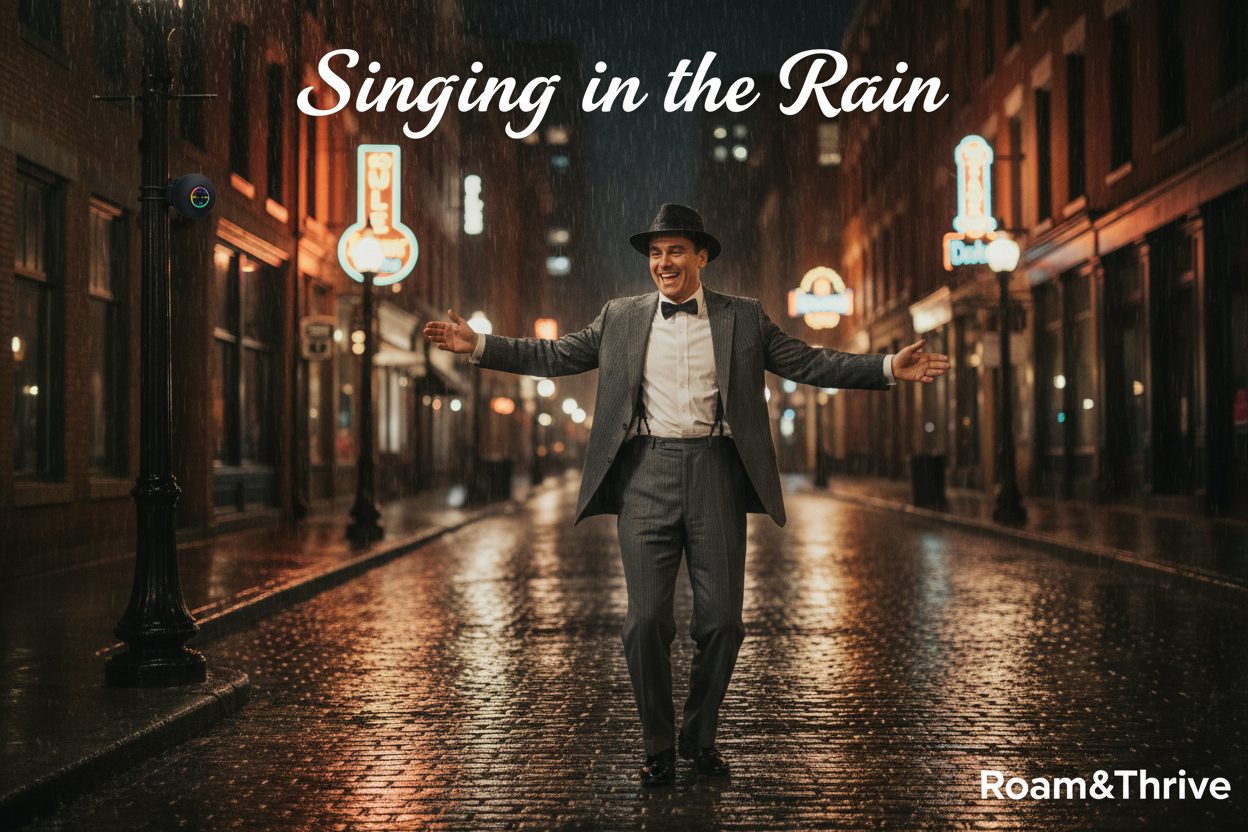 Singing in the Rain - ボストンの夜