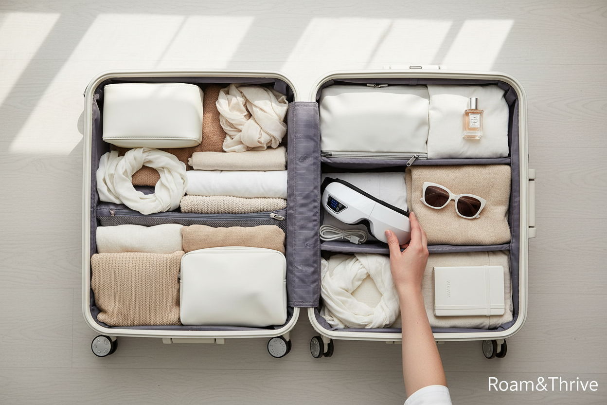 Travel Packing Scene