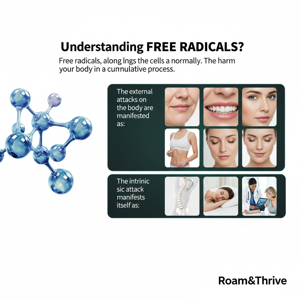 Understanding Free Radicals - White Background