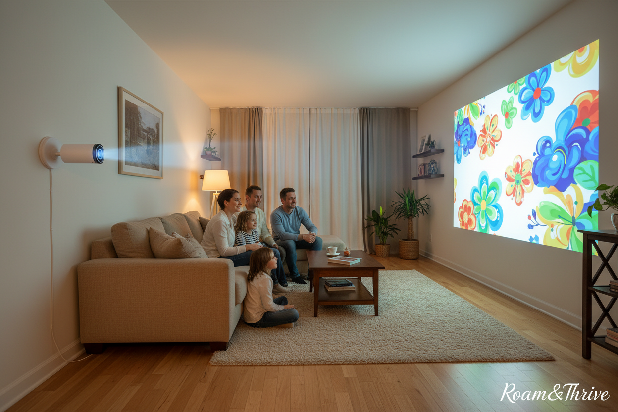 Wall Mount機能 - 一般的なリビング