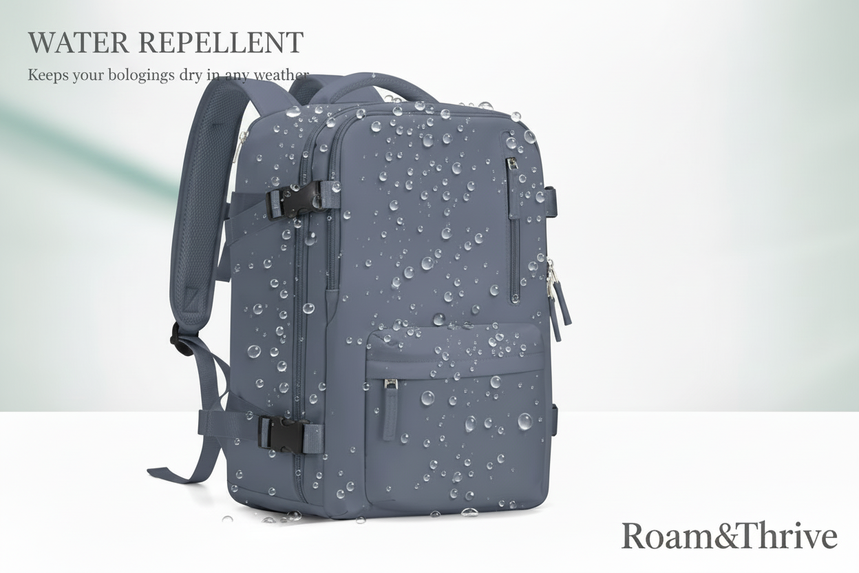 Water Repellent Feature with Description