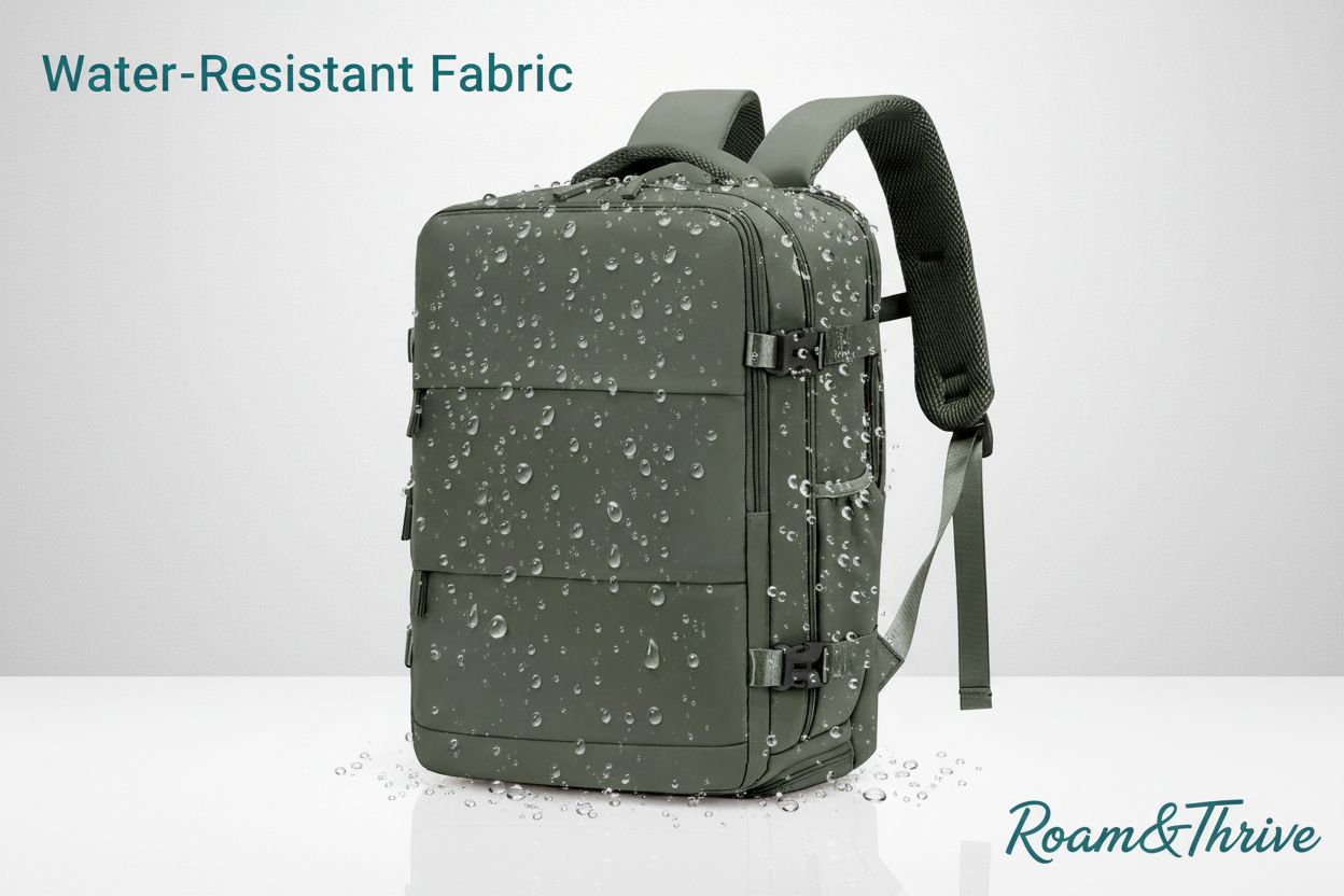 Water-Resistant Fabric機能説明