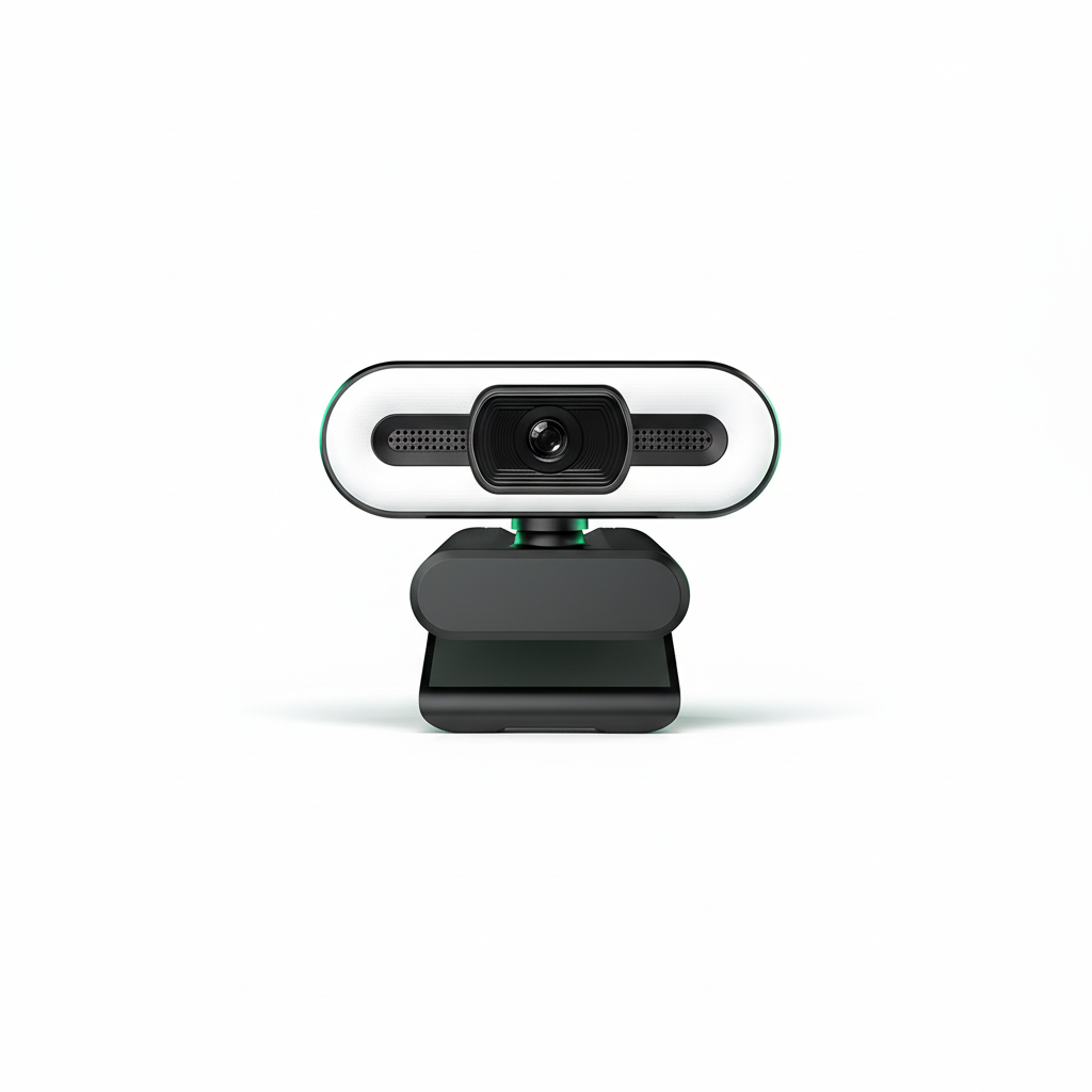 Webcam product on white background