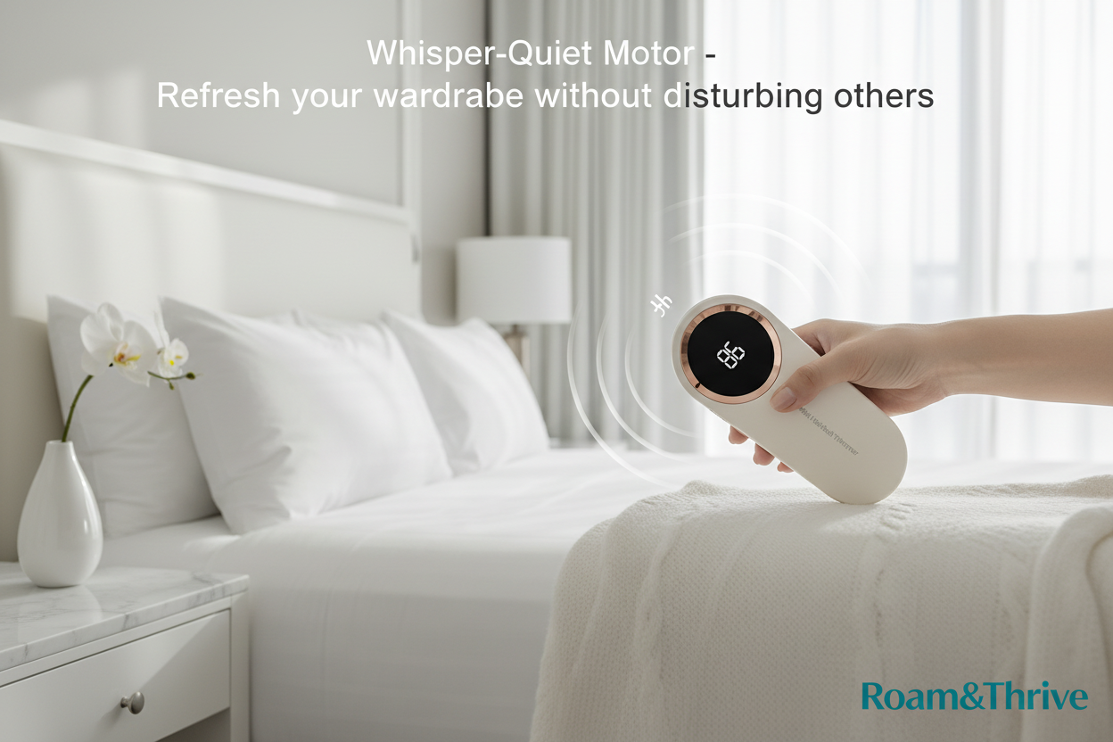 Whisper-Quiet Motor Feature - Roam&Thrive