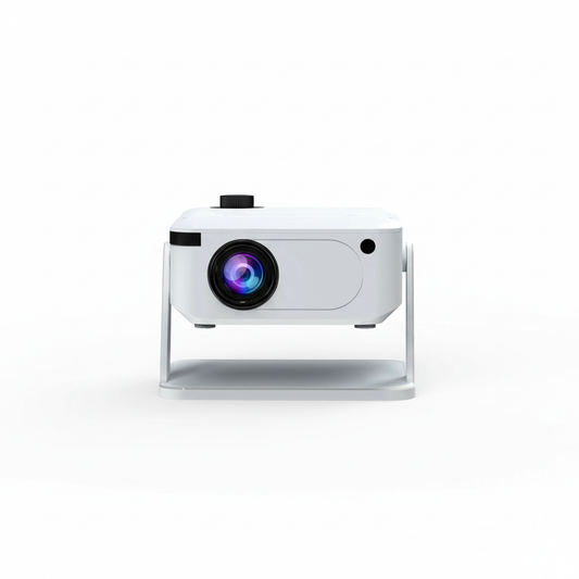 White Background Square Projector Image