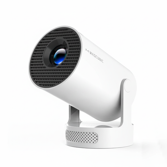 White Magcubic projector without text