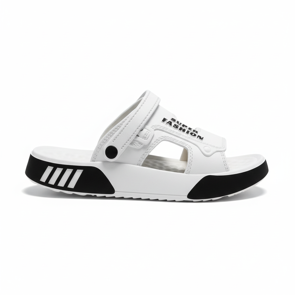 White Platform Slide Clean